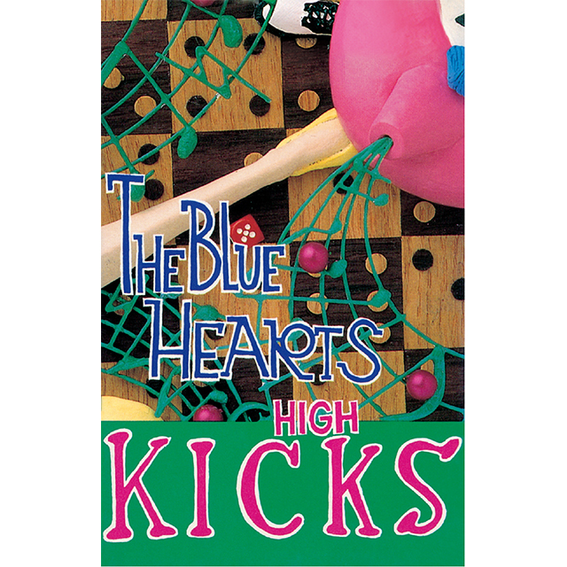 THE BLUE HEARTS「HIGH KICKS【カセット＆ジャケットTシャツ（黒／M