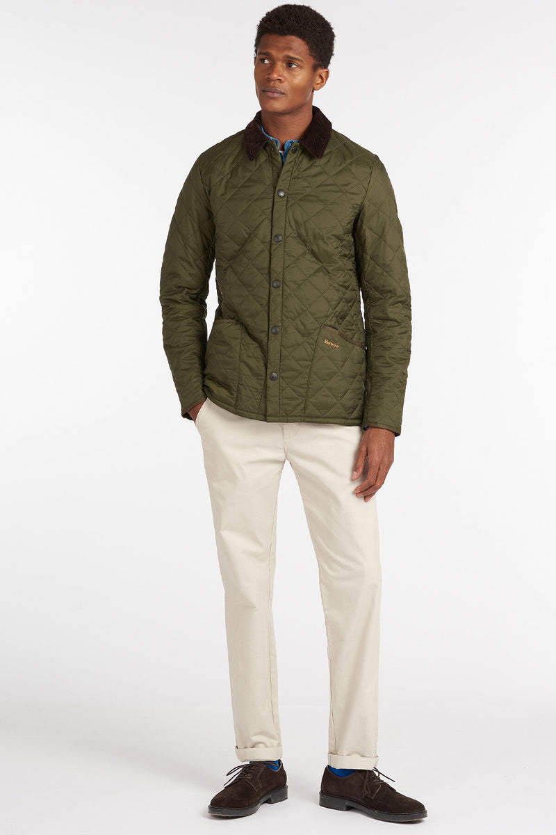 Liddesdale Quilt Jacket Olive by Barbour | Men | WP Store