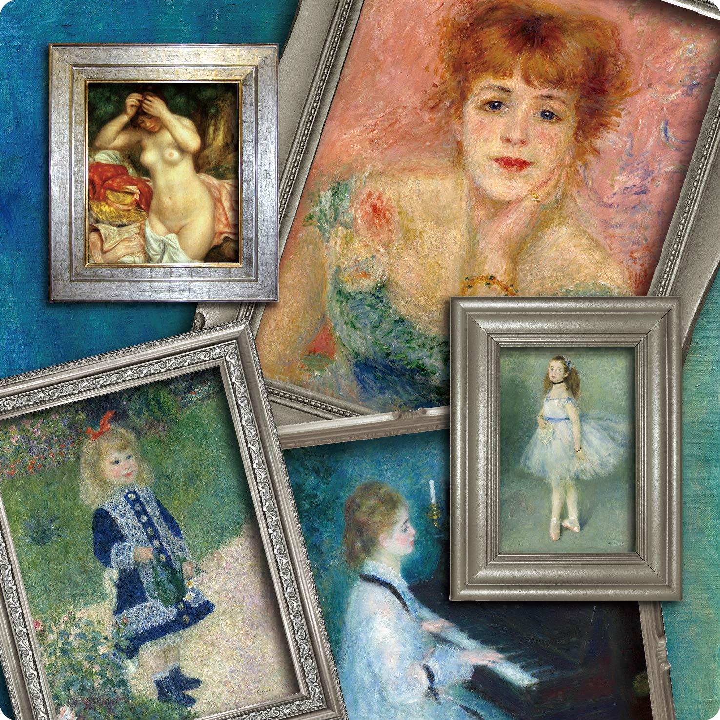 smachi 0214 25×25cm 【art collection ルノワール】