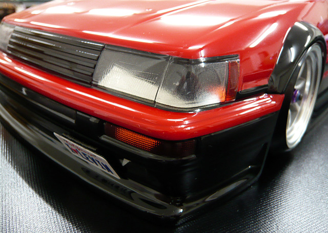 REAL 3Dディテールアップデカール【HPI AE86レビン用】前期Ver. WRAP