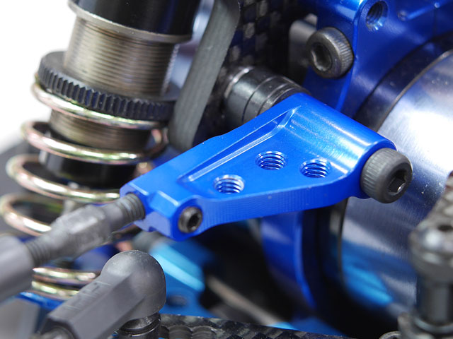 近藤カスタム足 HDアッパーアームVer2 4mmシャフト仕様（ブラック