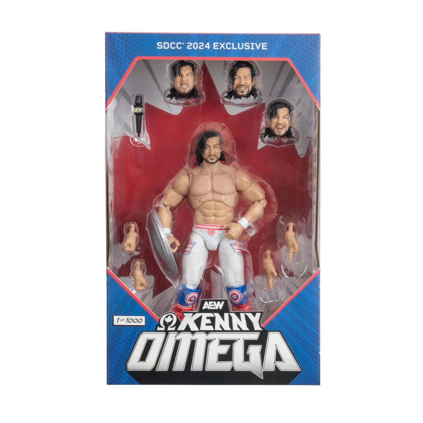 2024 AEW Jazwares SDCC Exclusive Kenny Omega – Wrestling Figure
