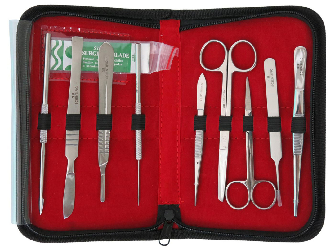 解剖器セット・標準 | 日本スリービー・サイエンティフィック