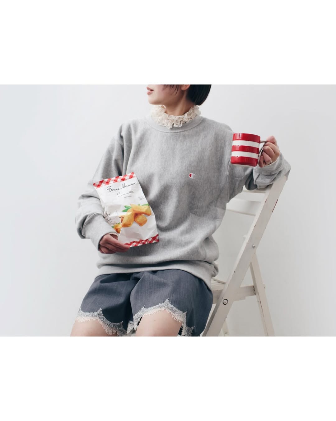 Dot and Stripes CHILD WOMAN チャイルドウーマン シアードット