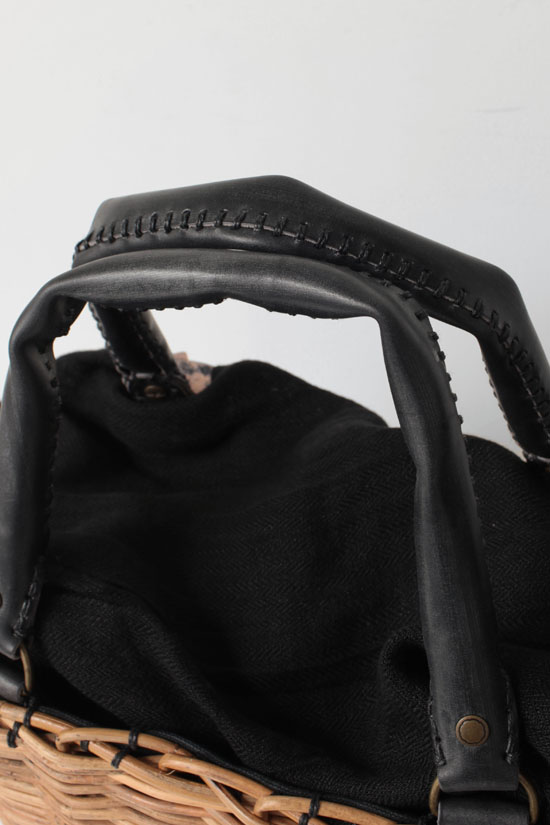 ebagos エバゴス ブライドル トート・バスケット・レザーハンドル