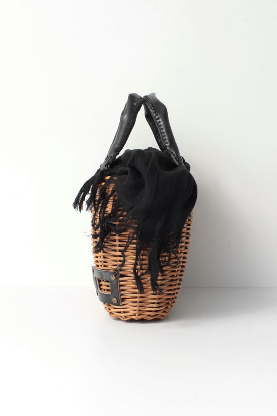 ebagos エバゴス ブライドル トート・バスケット・レザーハンドル