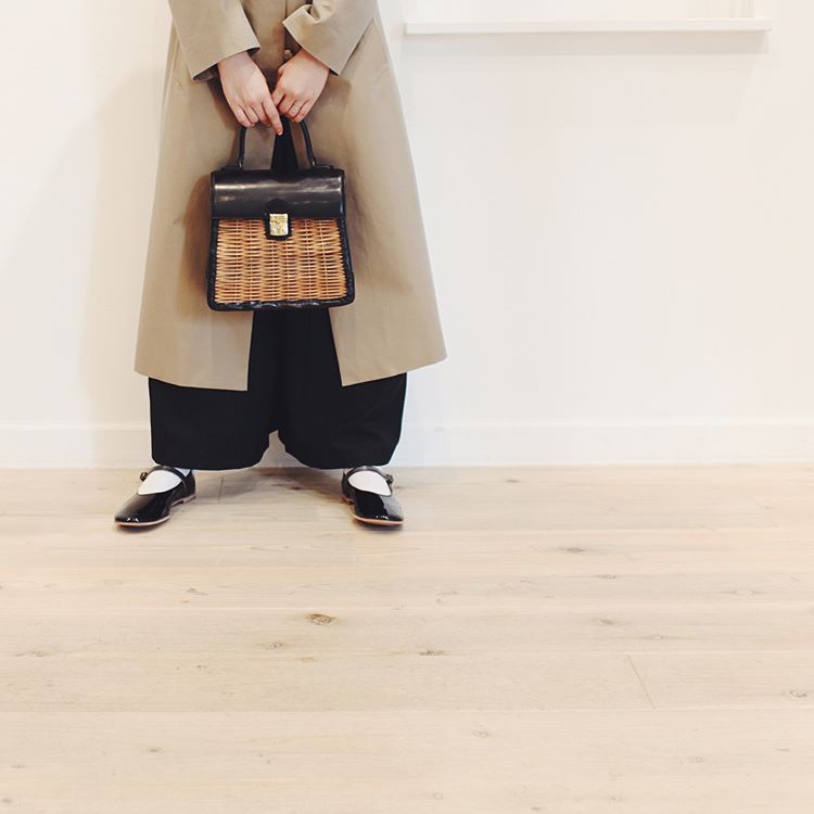 ebagos エバゴス カーフ・ハンドバッグ M