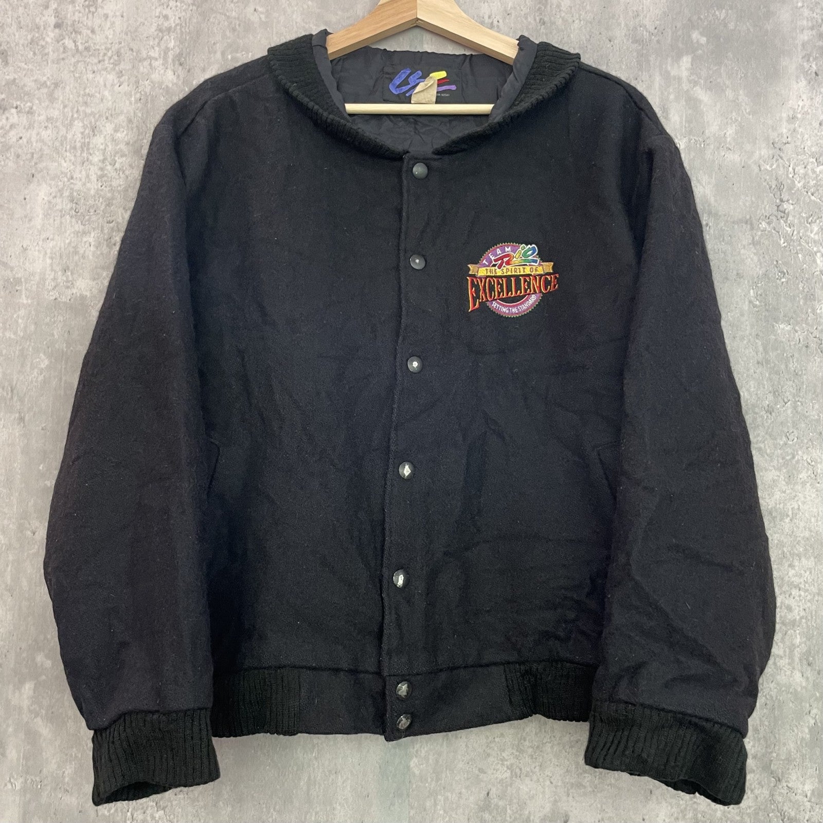 80s 90s vintage 古着 ビンテージ ウールスタジャン アワード