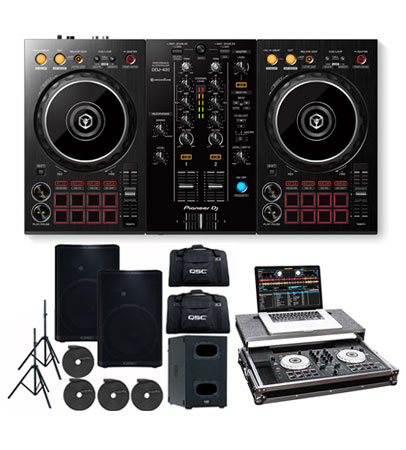 Pioneer DDJ-400 and QSC CP12 & KS112 Package | 123DJ