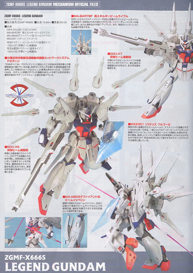 レジェンドガンダム (1/100) (ガンプラ) - ホビーサーチ ガンプラ他