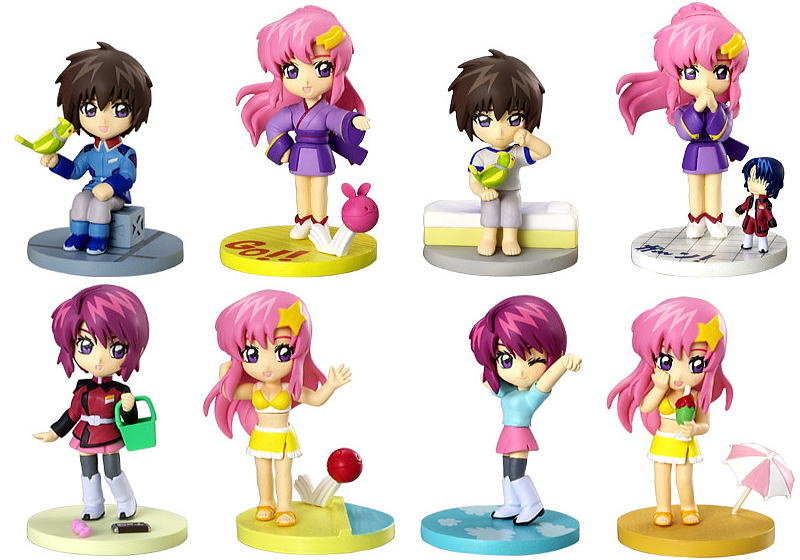 機動戦士ガンダムSEED DESTINY プチスタジオステージ5 8個セット(完成