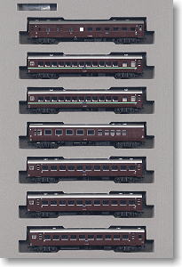 ナハ10系 特急「かもめ」 後期編成 (基本・7両セット) (鉄道模型