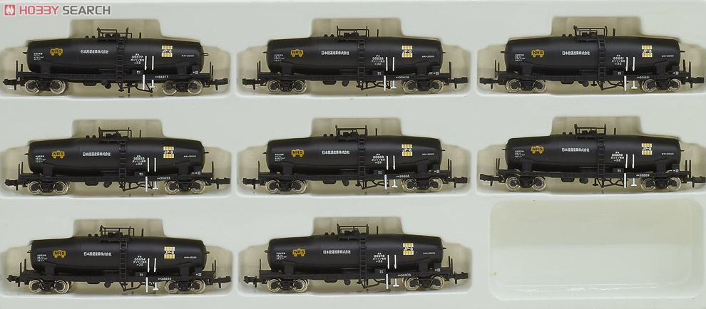 限定品】 タキ35000 日本陸運産業 JP-8 ジェット燃料輸送用 (8両セット