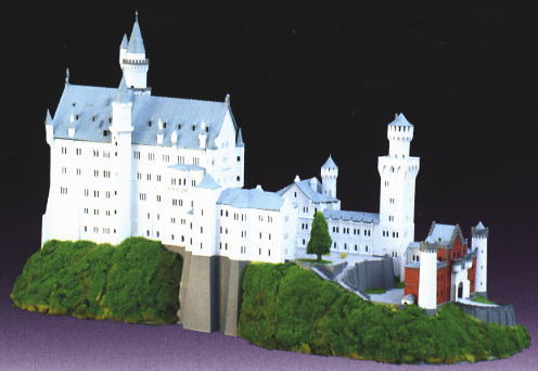 ノイシュバンシュタイン城 (カラー) (プラモデル) - ホビーサーチ