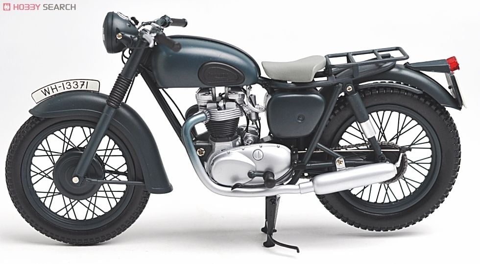 トライアンフ TR6 `大脱走` スティーブ マックイーン (ミニカー