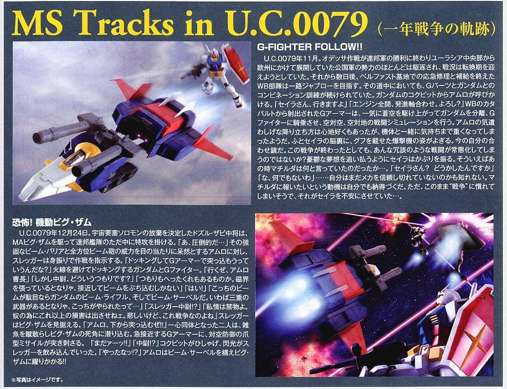 Gファイター [ガンダム Ver.2.0用V作戦モデル] (MG) (ガンプラ