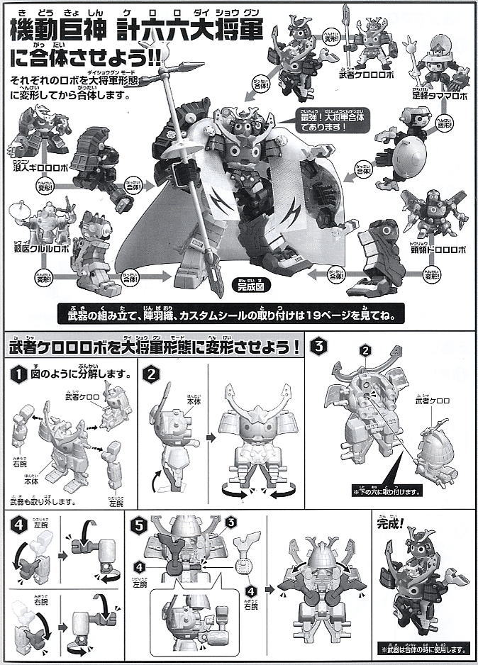 計六六(ケロロ)大将軍 (プラモデル) - ホビーサーチ ガンプラ他
