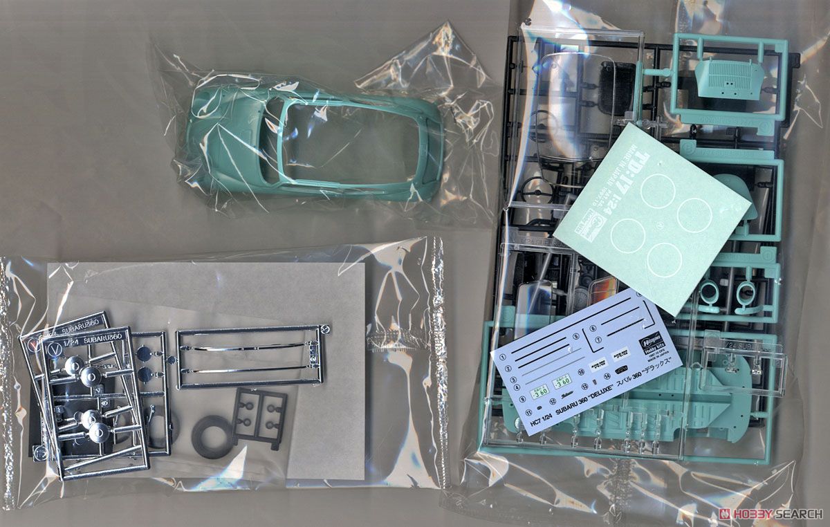 スバル 360 デラックス `1968` (プラモデル) - ホビーサーチ カーモデル