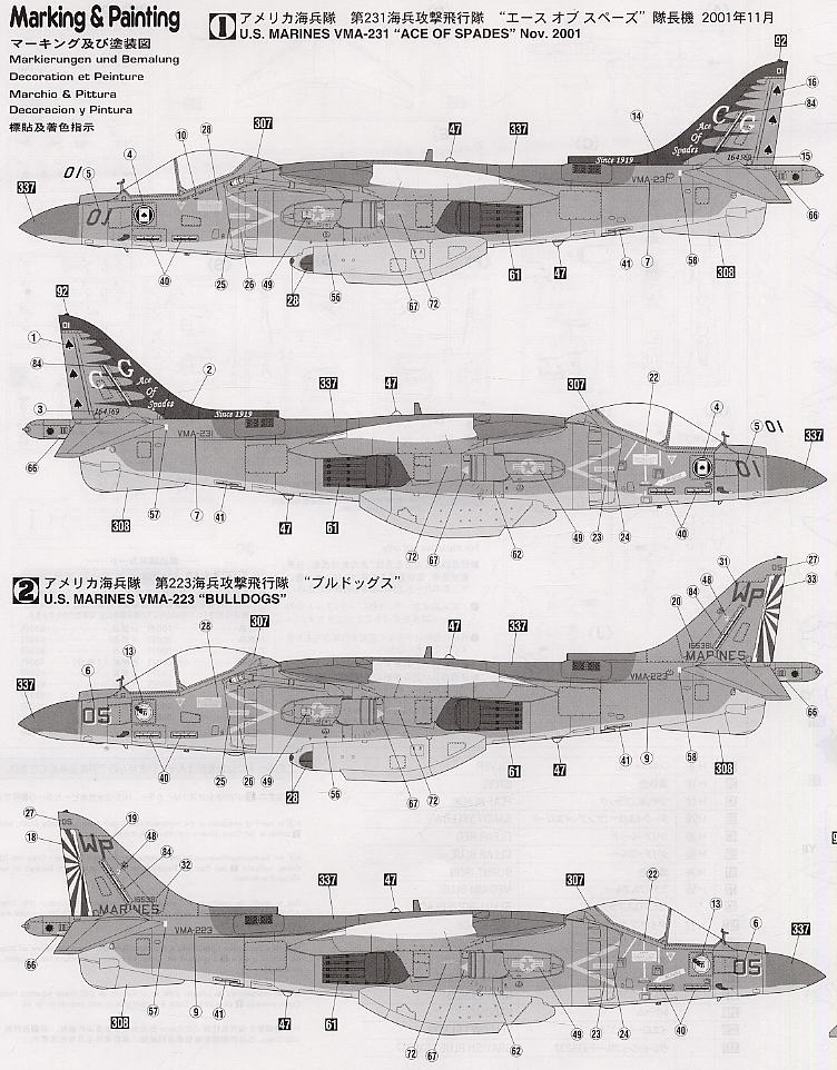 AV-8B ハリアーII プラス (プラモデル) - ホビーサーチ ミリタリープラモ