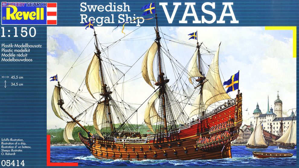 帆船 VASA (プラモデル) - ホビーサーチ ミリタリープラモ