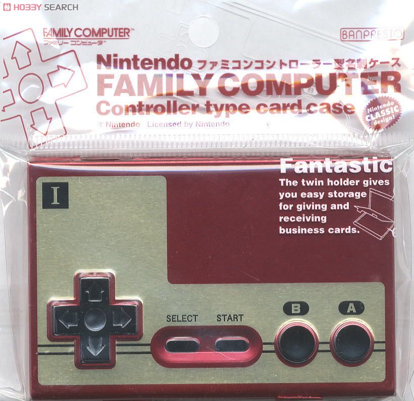 ファミコン コントローラー型 名刺ケース Iコントローラー