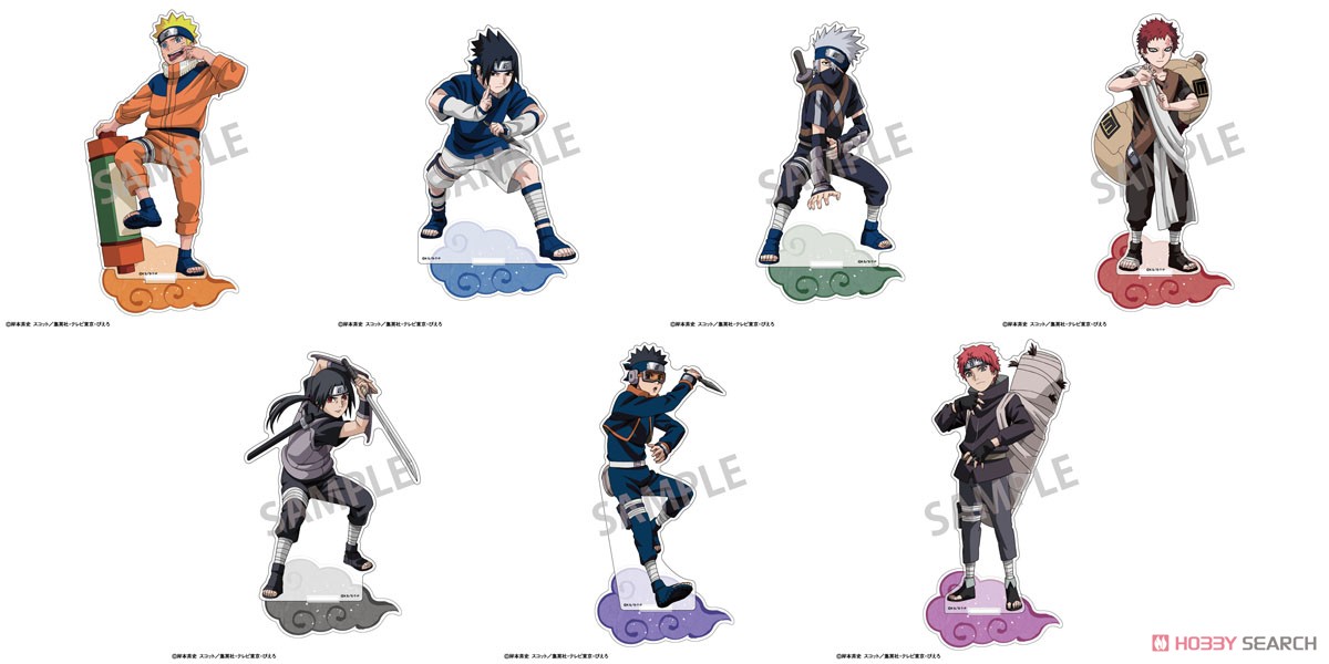 NARUTO -ナルト- 疾風伝 アクリルスタンド2 うちはサスケ 少年期