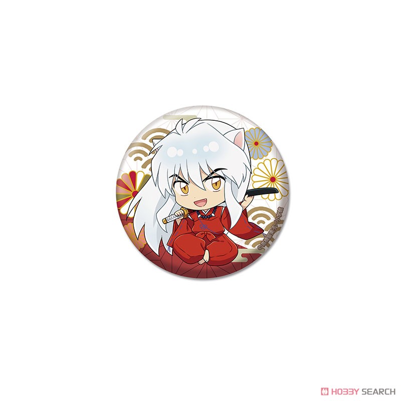 犬夜叉 ぺたん娘缶バッジ vol.1 犬夜叉 (キャラクターグッズ) - ホビー