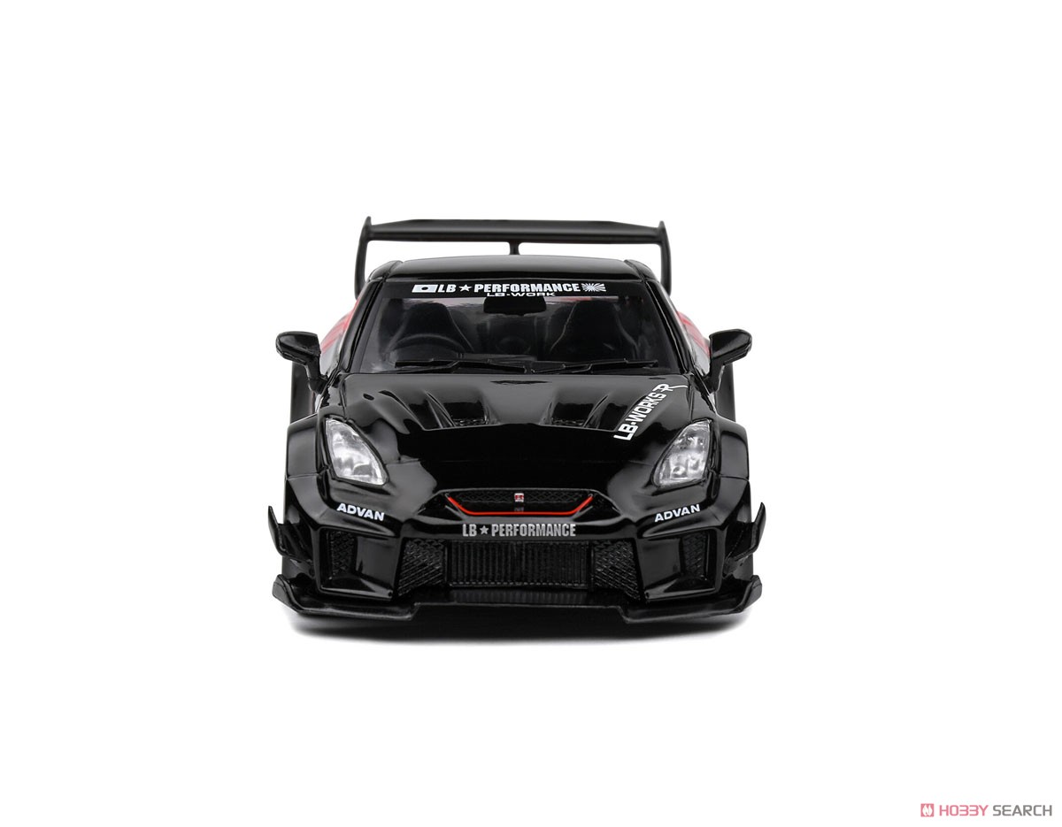 Nissan GT-R (R35) LBWK 2020 (Black / Red) (Diecast Car