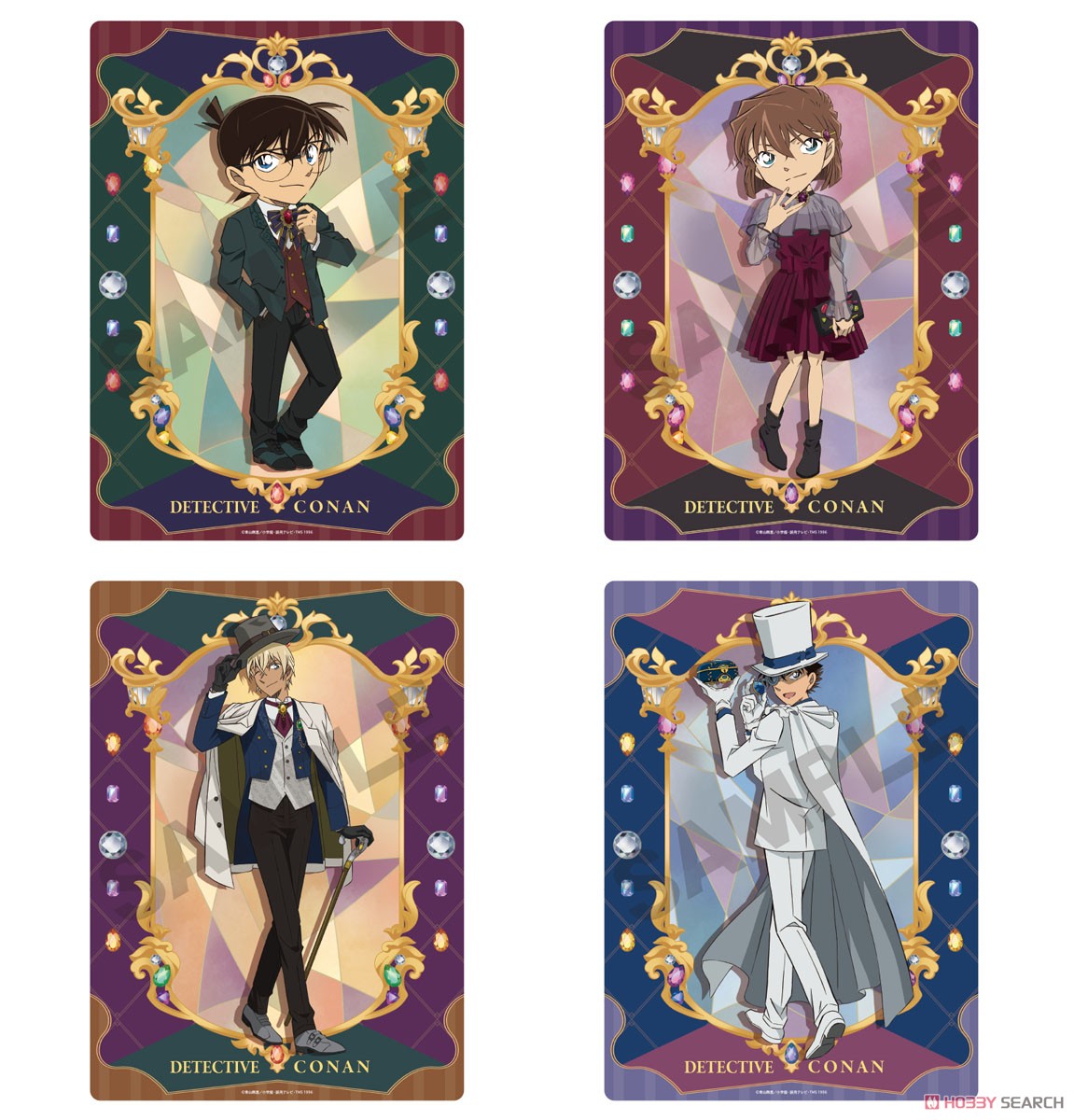 名探偵コナン 下敷き 灰原哀 ジュエル (キャラクターグッズ) - ホビー