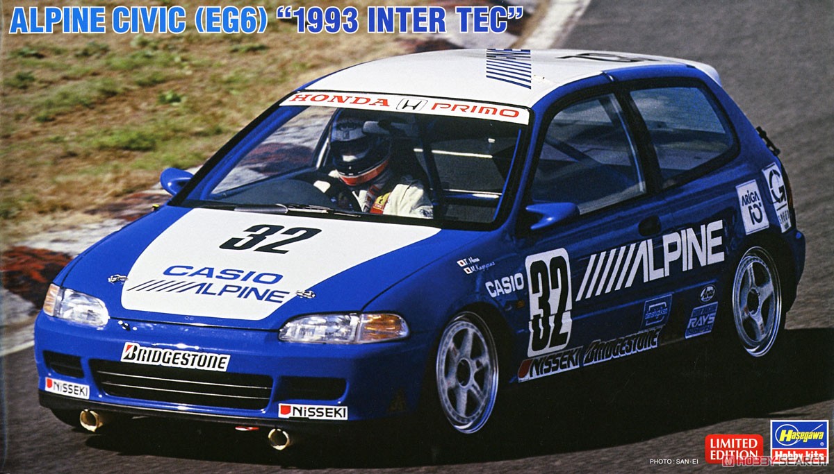 アルパイン シビック (EG6) `1993 インターTEC` (プラモデル) - ホビー