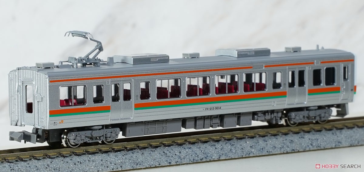 JR 213系5000番台 (2次車・飯田線) 増結2両編成セット (動力無し