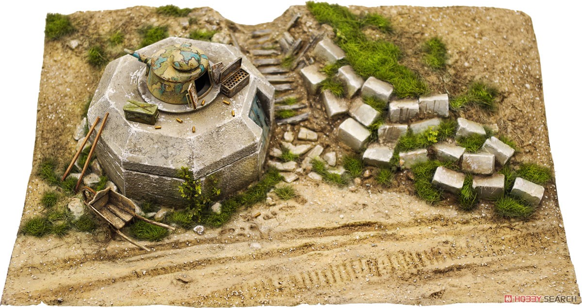 ディオラマベース： フランスの野戦陣地 (プラモデル) - ホビーサーチ