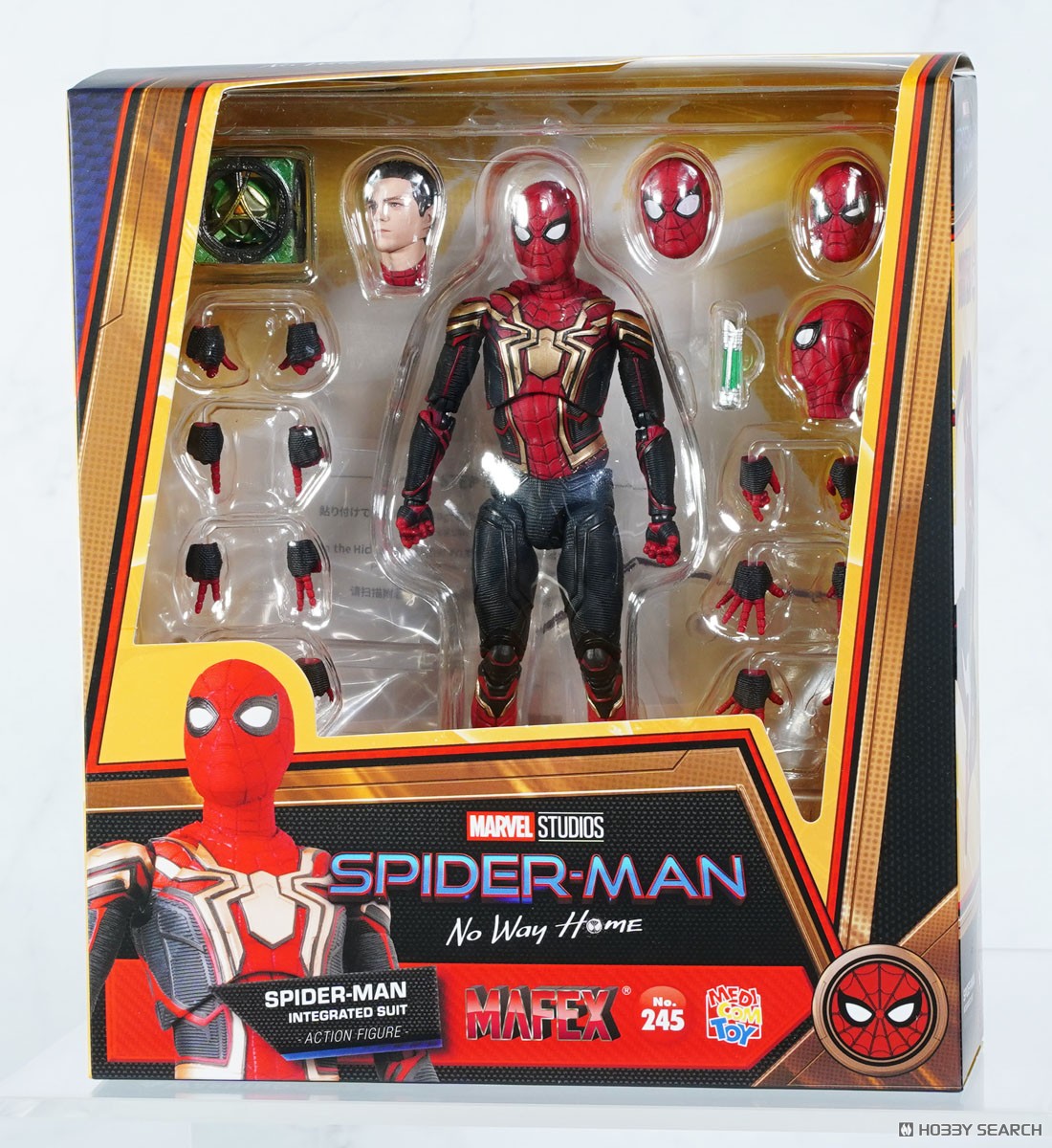 MAFEX No.245 SPIDER-MAN INTEGRATED SUIT (完成品) - ホビーサーチ