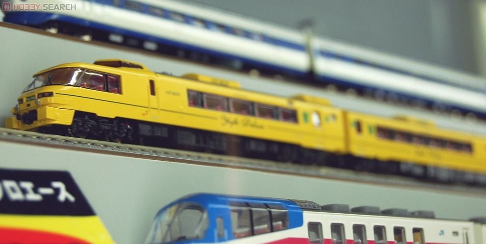 キハ183系1000番台 「ゆふDX」 黄色塗装 (4両セット) (鉄道模型