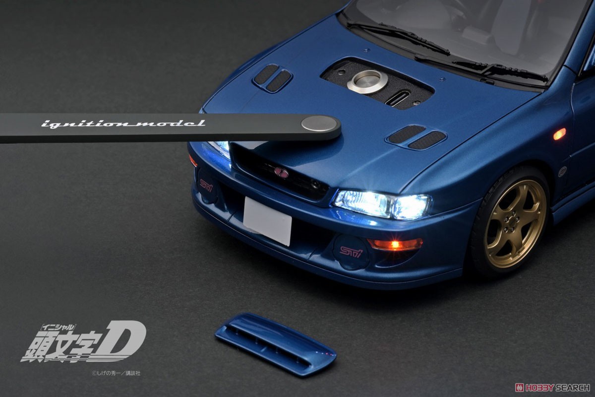 INITIAL D SUBARU Impreza WRX type R STi Version V (GC8) Blue ※LED