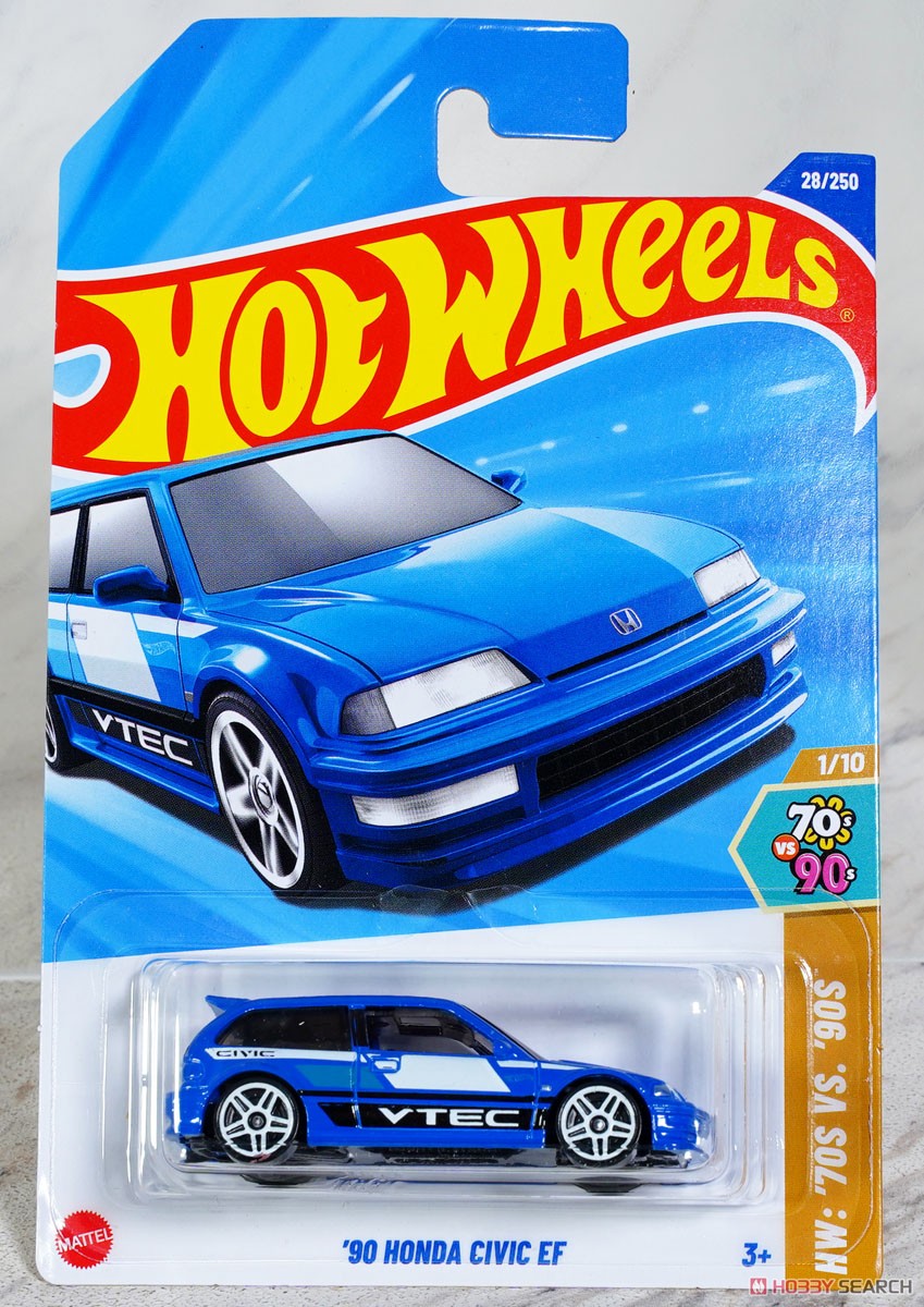 ☆特価品 ホットウィール ベーシックカー `90 ホンダ シビック EF