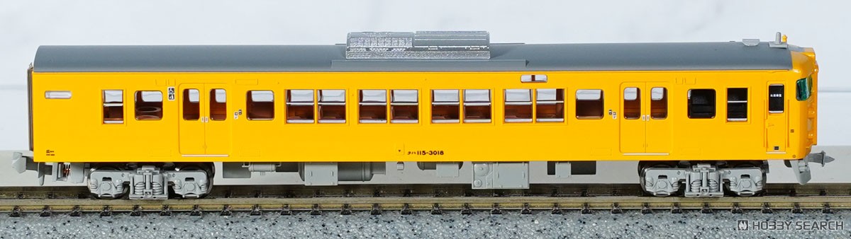 115系3000番代+3500番代 濃黄色 クーラー交換車 4両セット (4両セット