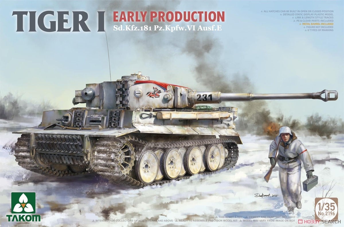 Sd.Kfz.181 Pz.Kpfw.VI タイガーI 初期型 (プラモデル) - ホビーサーチ