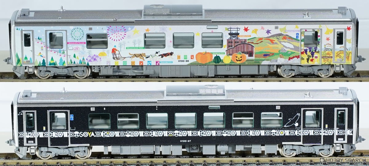 ☆特価品 JR H100形ディーゼルカー (根室線・宗谷線ラッピング車