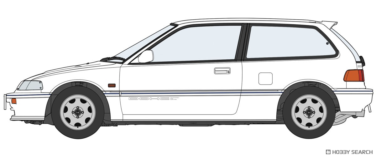 ホンダ シビック Si (EF3) (1987) (プラモデル) - ホビーサーチ カーモデル