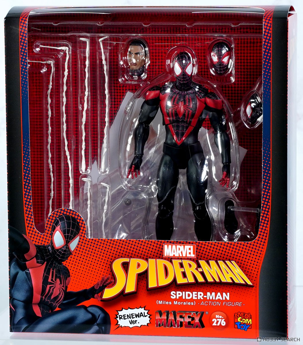 ☆特価品 MAFEX No.276 SPIDER-MAN Miles Morales(COMIC RENEWAL Ver
