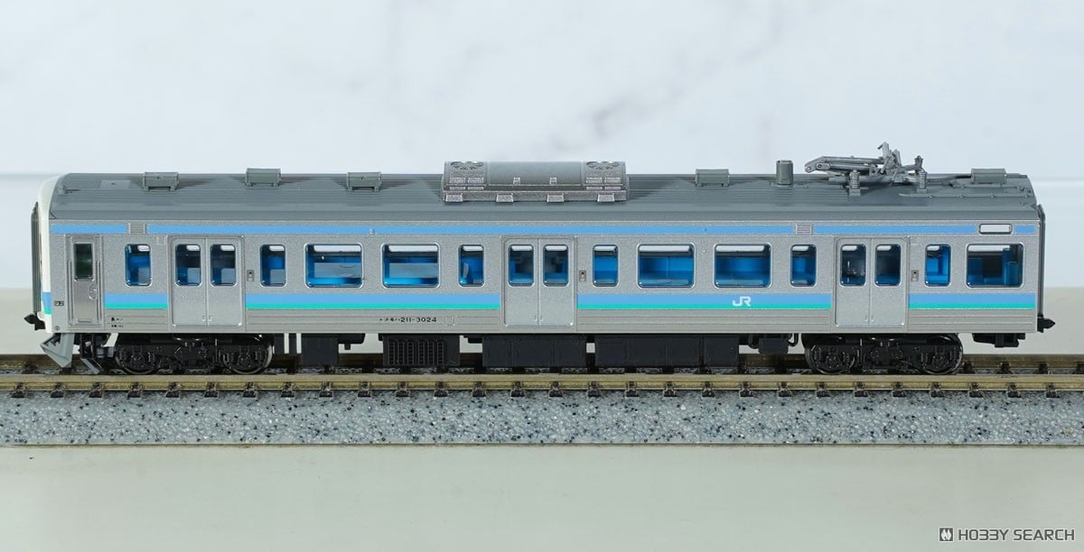 211系3000番台 長野色 3両セット (3両セット) (鉄道模型) - ホビー