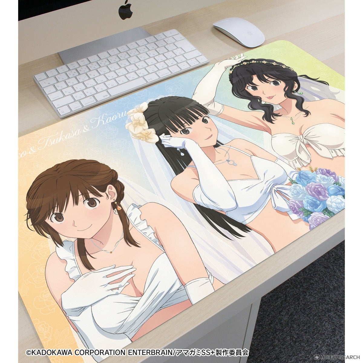 アマガミSS＋plus 描き下ろし 絢辻詞&桜井梨穂子&棚町薫 ウェディング