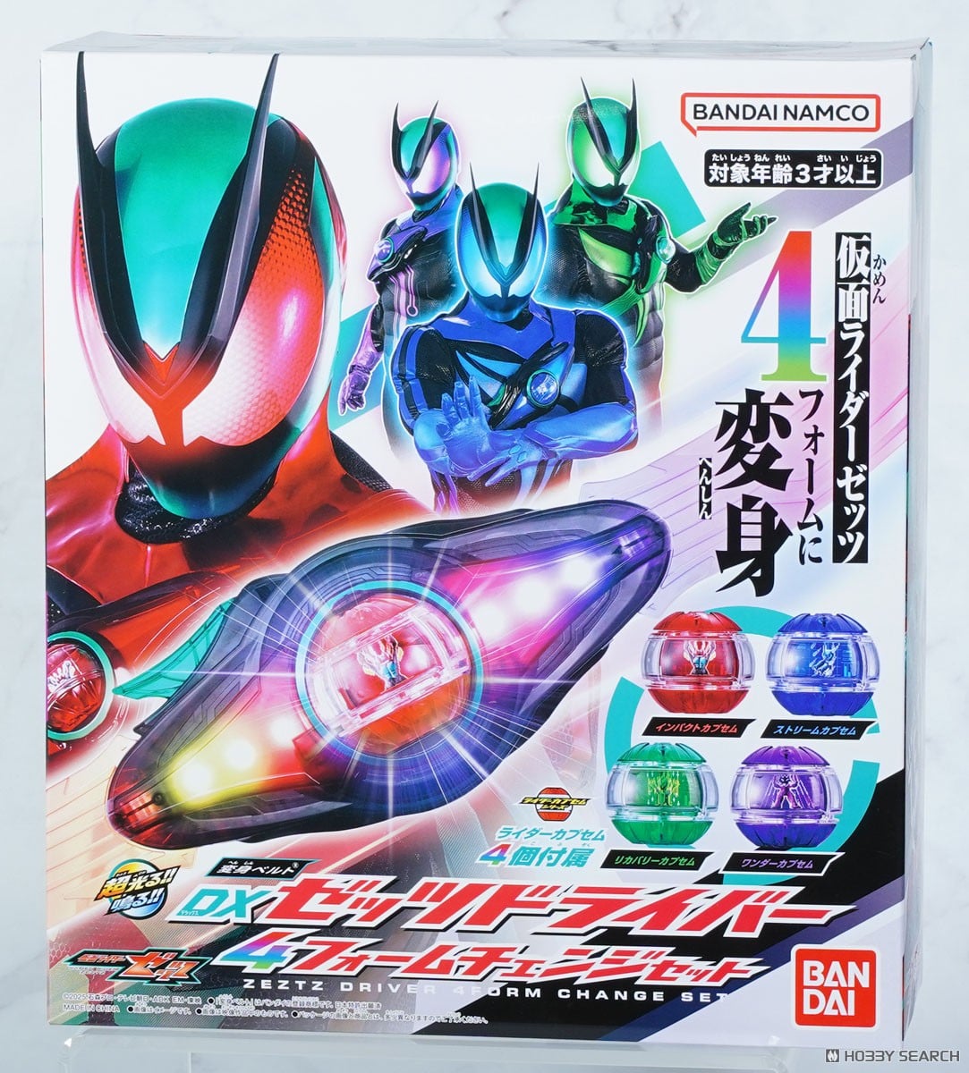 Bargain Item* DX Transform Belt DX Zeztz Driver 4 Form Change Set
