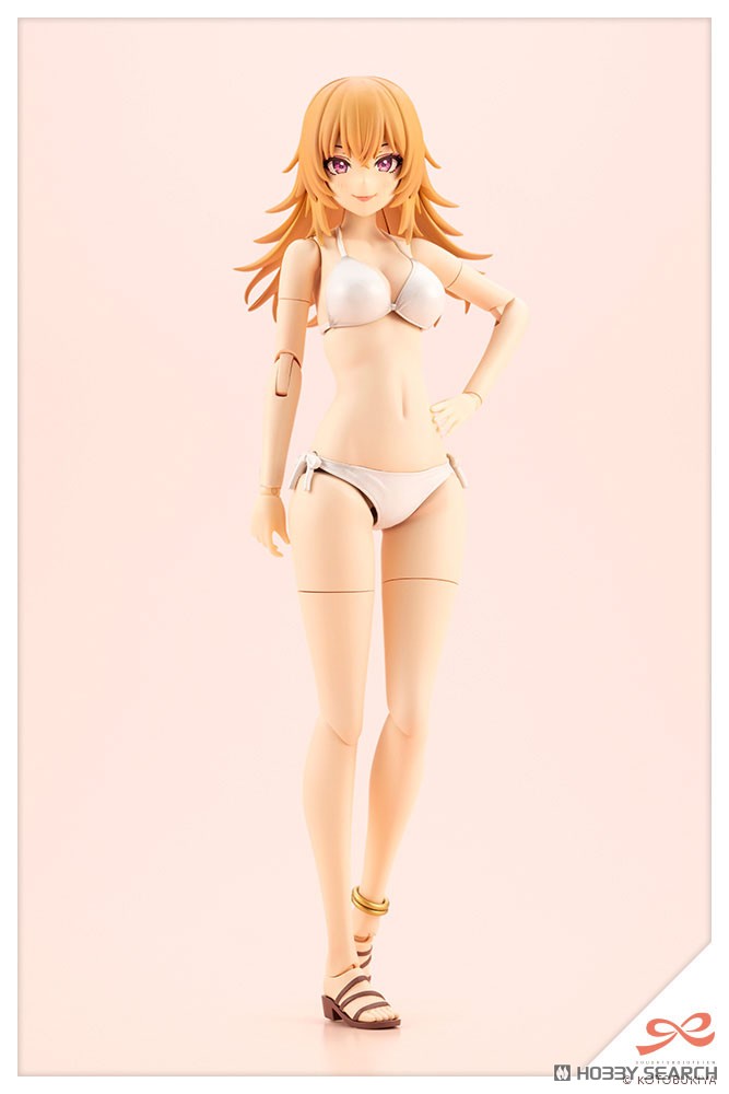 創彩少女庭園 一条 星羅 【水着】 ヘアアレンジVer. (プラモデル