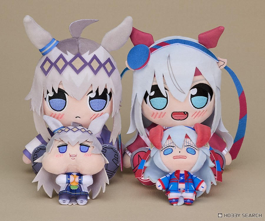 ウマ娘 シンデレラグレイ くりぱん ぬいぐるみ タマモクロス(中央