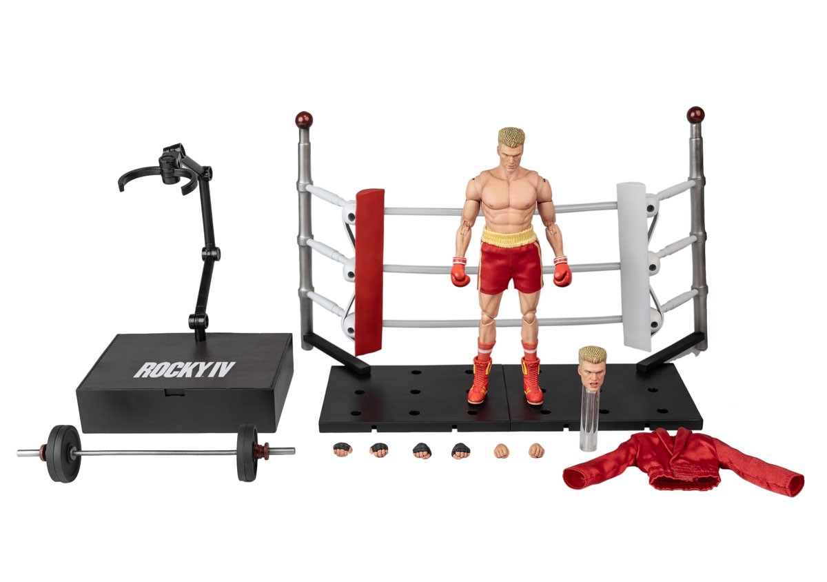 ロッキー4/炎の友情 1/12 アクションフィギュア イワン・ドラゴ (完成