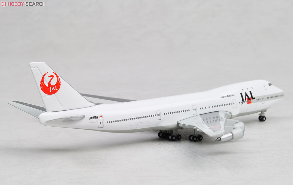 JAL 日本航空 B747-100 旧鶴丸 JA8101｜HX 1/400 JAL 日本航空 B747
