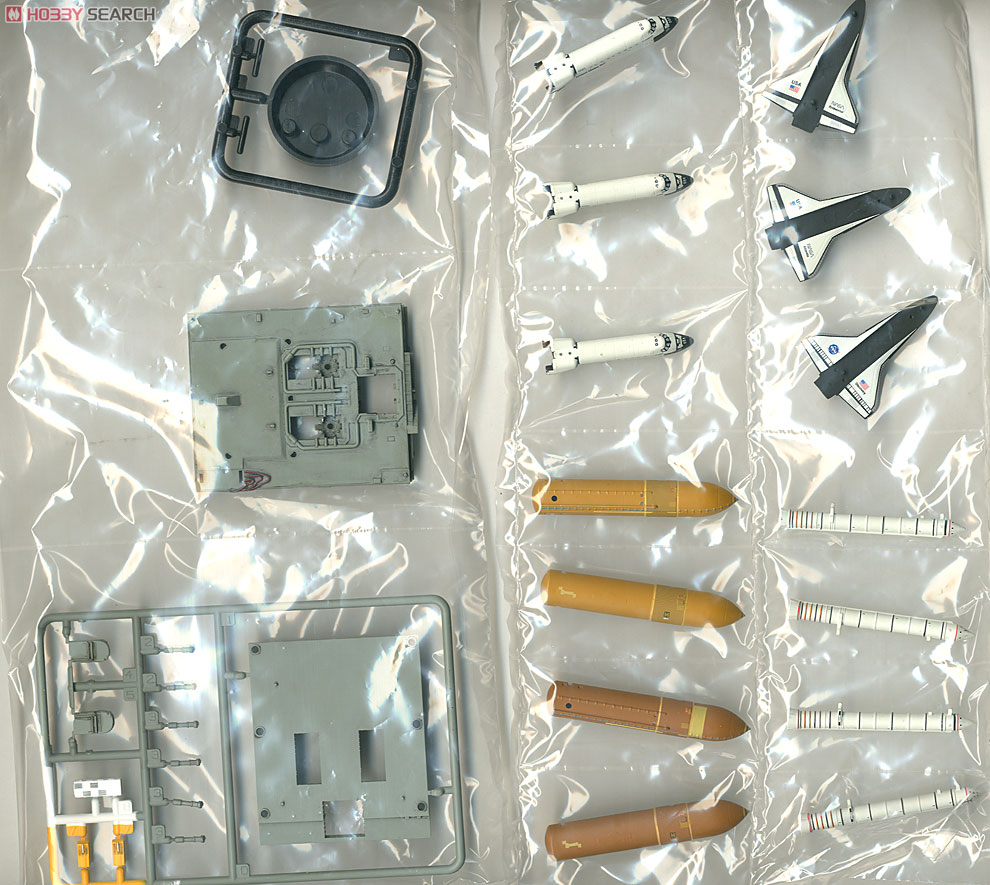スペースシャトルセットA (彩色済みプラモデル) - ホビーサーチ