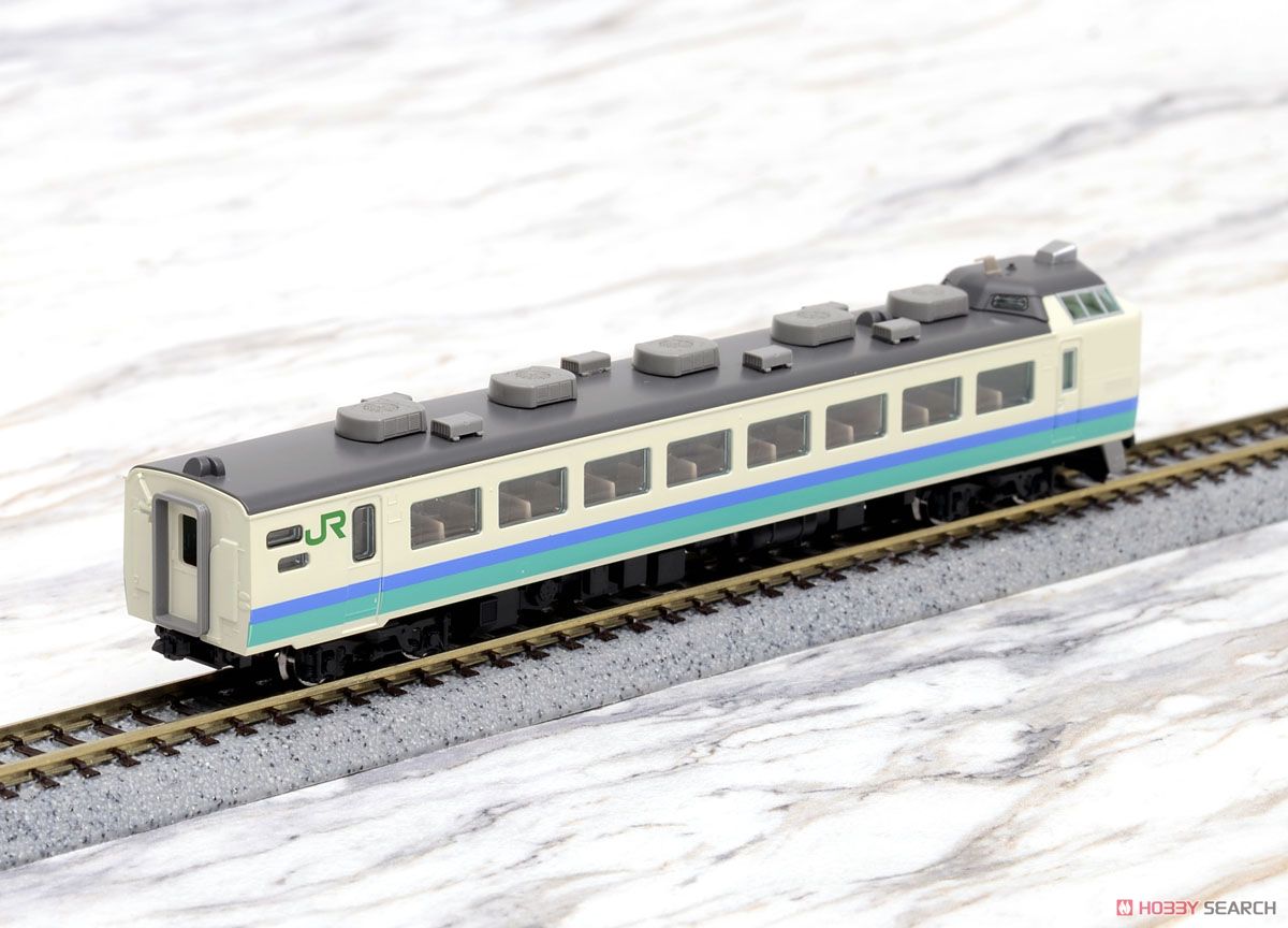 JR 485系特急電車 (上沼垂色・白鳥) 基本セットA (基本A・5両セット